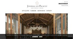 Desktop Screenshot of journaldespalaces.com